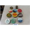 Image 1 : 11 Assorted Tobacco Tins- All Round- Many 2oz.: Mountain Leaf, Caravelle, Mountain Leaf, Virginia Ro