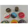 Image 3 : 11 Assorted Tobacco Tins- All Round- Many 2oz.: Mountain Leaf, Caravelle, Mountain Leaf, Virginia Ro