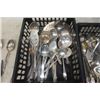 Image 3 : Approximately 100 Assorted Serving Utensils: Forks, Spoons, Knives, Serving Items, Home