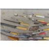 Image 2 : Over 50 Pcs Assorted Knives, Forks, Carving Knife