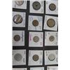 Image 10 : Over 100 Vintage Canadian + World Coins ; Mexico, Netherlands, Belgium, France plus more