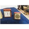 Image 4 : 9 Assorted Table Clocks ; Wesclox, Seth Thomas, Marathon