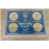 Image 2 : Royal Wedding Coin Set , Charles and Dianna JFK Half Dollar USA Coin Set - Both Encased and Sealed 