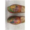 Image 4 : Vintage Holland Hand Carved and Painted Clogs