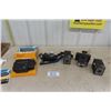 Image 1 : 5 Vintage Cameras- 2 Teco 'Eatons' Box Cameras, Kodamatic 970L in Box, Poloroid Square Shooter, Niko