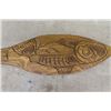 Image 2 : Pair of Decorative Wood Paddles 28'' Long -Lyle Wilson Haisla Artist,  British Columbia 