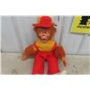 Image 2 : Vintage 25'' Stuffed Monkey Toy, 5 Ty Beannie Baby Dolls/Stuffies