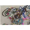 Image 6 : Large Basket Full of Costume Jewelry Necklaces 