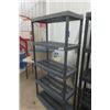 Image 2 : 2 Poly 5 Tier Shelves 16" x 35" x 72" 