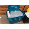 Image 2 : 5 Storage Bins Full of Smaller Storage Bins
