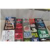Image 2 : 18 Tom Clancy Books - Mix of Hard + Soft Covers