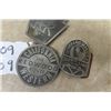 Image 4 : (5) 1960's Railroad Belt Buckles
