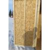 Image 10 : Building Storage Shed 8'x 8' - 2'x4' Construction, OSB Sheeting - Galvanized Tin Roof - Painted Grey