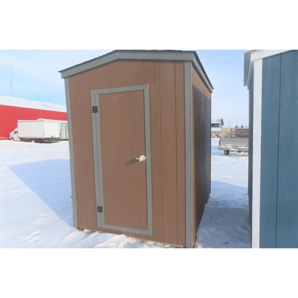 Sauna Building 6'x8' with 9KW Electric Stove - Solid Wood Construction - Pine Interior with Laminate