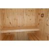 Image 6 : Sauna Building 6'x8' with 9KW Electric Stove - Solid Wood Construction - Pine Interior with Laminate