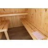 Image 8 : Sauna Building 6'x8' with 9KW Electric Stove - Solid Wood Construction - Pine Interior with Laminate