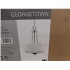 Image 5 : 2 Georgetown DVP 7220 21" Pendant Bowl Hanging Lights -New in Boxes