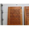 Image 4 : Large Pair of Heavy Entrance Doors - from Church maybe? 42" x 91" 