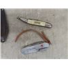 Image 4 : 2 Gerber Knives + Holder, 3 Throwing Knives, 2 Pocket Knives