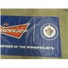 Image 4 : Large Vinyl WPG Jets Banner with Metal Grommets 36" x 72" - High Quality, Probably Hung in Sports Ba