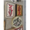 Image 2 : 5 Vintage Haida Wooden Boxes - Largest 8" x 18" , 10" Drum, 2 Wooden Totems, Boma Circular Box plus 