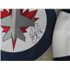 Image 8 : WPG Jets Lot; Stanley Cup Bank 14", Signed Jersey Sz Youth Sm Byfuglien, 3 Signed Crests - Kyle Conn