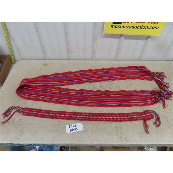 Adult + Youth Voyageur Sashes