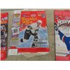 Image 3 : 4 Wayne Gretzky Hockey Cards & 3 Cereal Boxes
