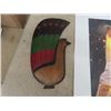 Image 4 : Salish First Nations Wood Carving of Peacock ' Proud Spirit' , Limited Edition Signed + Numbered