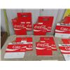 Image 2 : 8 Coca-Cola Cardboard Carriers, (3) 7Up, 1 Canada Dry, 1 Pepsi Cardboard Carrier