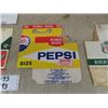 Image 7 : 8 Coca-Cola Cardboard Carriers, (3) 7Up, 1 Canada Dry, 1 Pepsi Cardboard Carrier