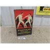 Image 1 : Stansfields Unshrinkable Underwear Cardboard Easel Back Counter Display Sign 10.5" x 16.5"