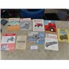 Image 1 : 9 Assorted Tractor Brochures + Manuals ; IH 560 Tractor, Cockshutt 542 Combine, Massey Harris Plows,