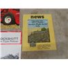 Image 4 : 9 Assorted Tractor Brochures + Manuals ; IH 560 Tractor, Cockshutt 542 Combine, Massey Harris Plows,