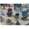 Image 11 : Large Assortment of Glass Ornamental Dolphins