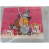 Image 5 : 2 Matted Hand Painted Inspector Gadget - Kentucky Fried Chicken Production Cells 12" x 14" 