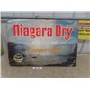 Image 1 : Niagara Dry Ginger Ale Cardboard Sign 22" x 32" 