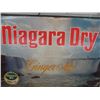 Image 7 : Niagara Dry Ginger Ale Cardboard Sign 22" x 32" 