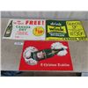 Image 1 : 3 Canada Dry Paper Signs 14" x 22" 