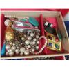 Image 3 : Vintage Jewelry Box Loaded with Goodies!; Necklaces, Brooches, Earrings