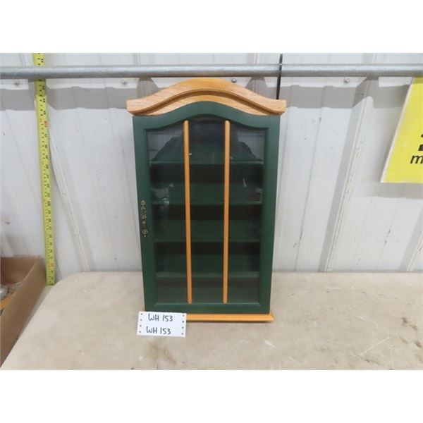 11"×20" Wooden Display Cabinet 
