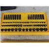 Image 3 : Stanley 1/4", 3/8",1/2" Socket Set with Portable Case - missing a couple 