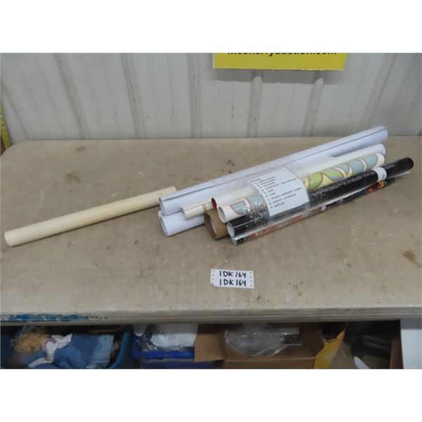 9 Assorted Posters: Hendrix, Bowie, Elton John, Coke, Marvel Avengers plus more