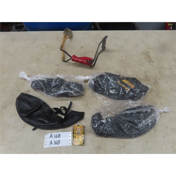 4 Biker Head Wraps + Sling Shot