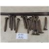 Image 2 : 15 Railway Spikes, Railway Spike Remover + Track Lifter