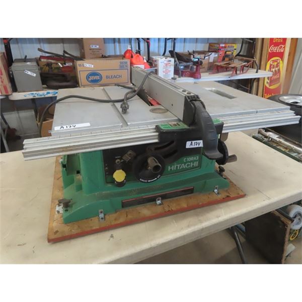 Hitachi Model CI0RA3 10" Table Saw
