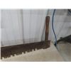 Image 3 : Vintage 2 Man Forest Cleaning Saw with 2 Handles - 66" Long