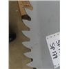 Image 2 : Very Large 24" Saw Blade - seller states both sides are sanded + Primed