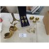 Image 1 : Brass Elephants, Swans, Goblets, Small Animals