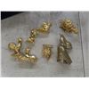 Image 6 : Brass Elephants, Swans, Goblets, Small Animals